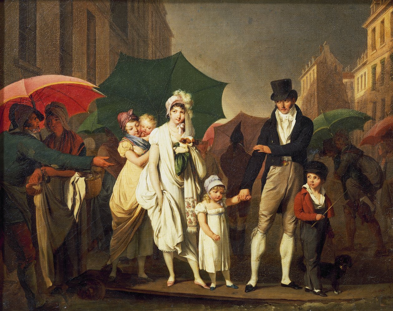 Felhőszakadás alkotó: Louis Leopold Boilly