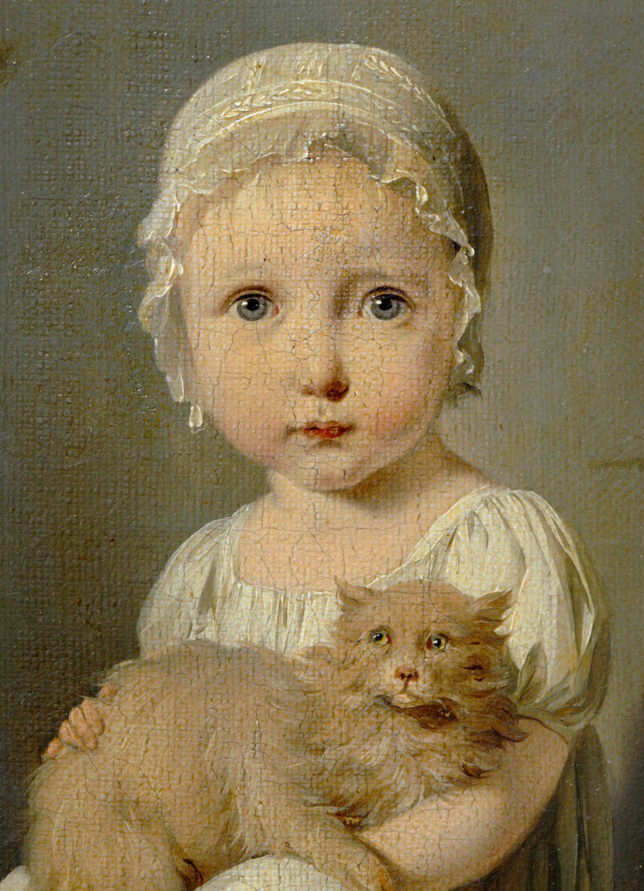 Gabrielle Arnault, gyermek - Gabrielle Arnault ... alkotó: Louis Leopold Boilly