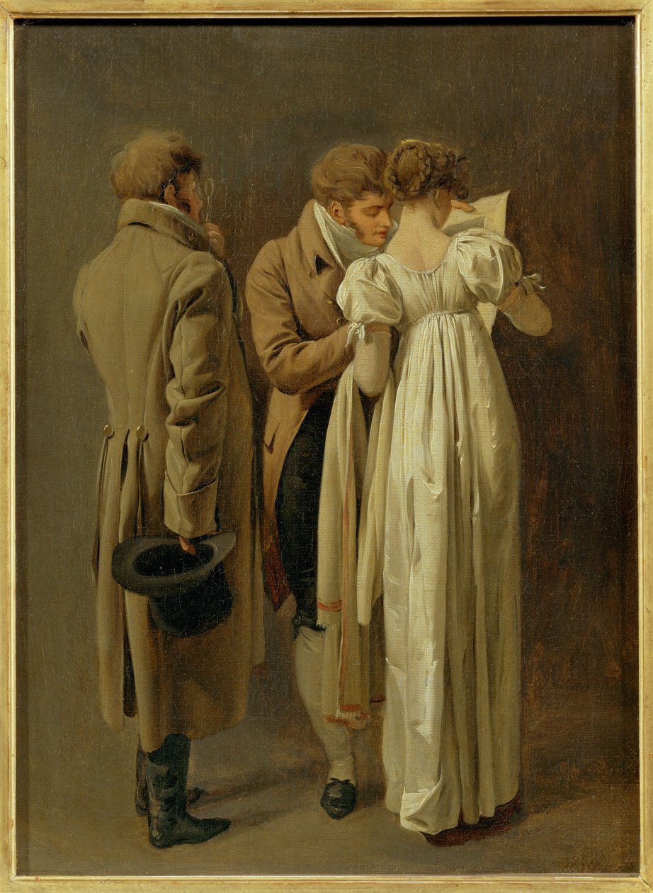 A nyomatok szerelmesei ... alkotó: Louis Leopold Boilly