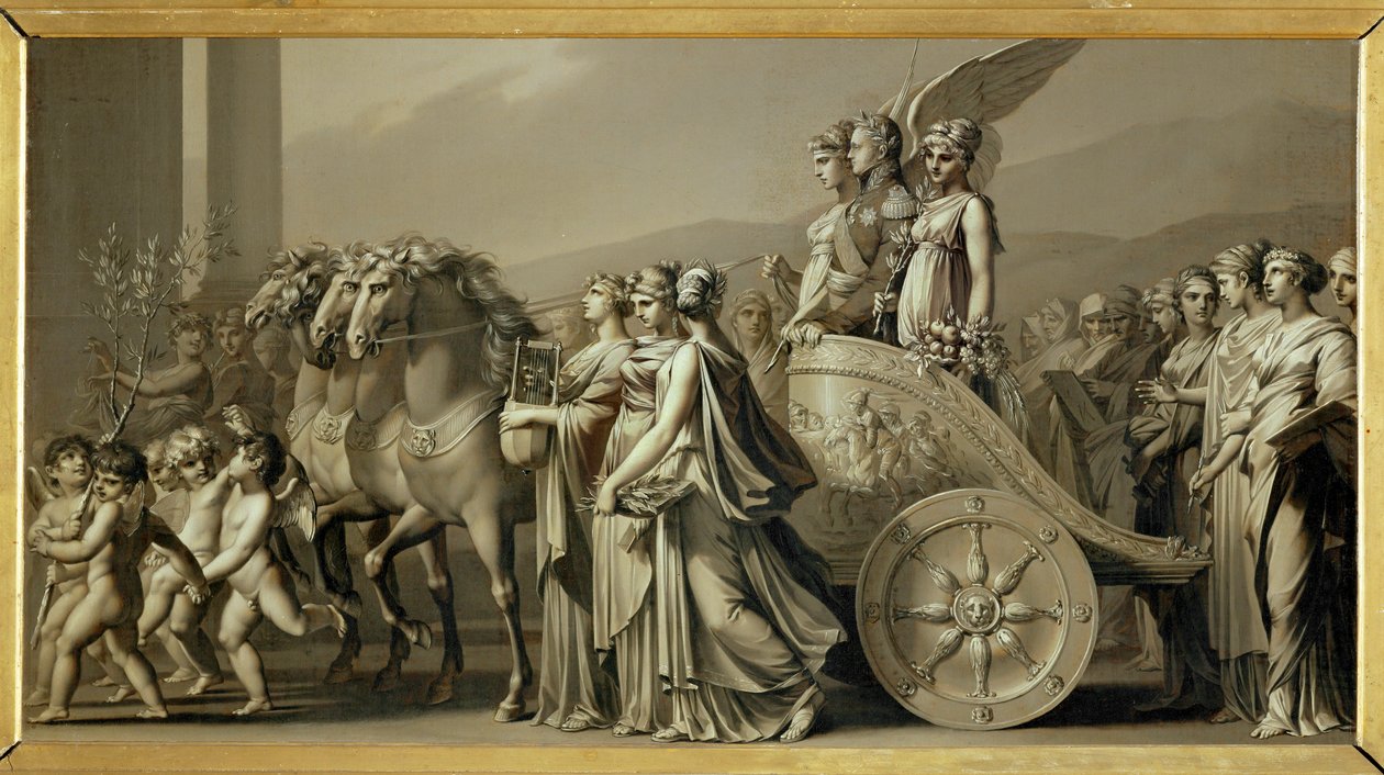 I. Sándor cár diadala, avagy a béke ... alkotó: Louis Leopold Boilly