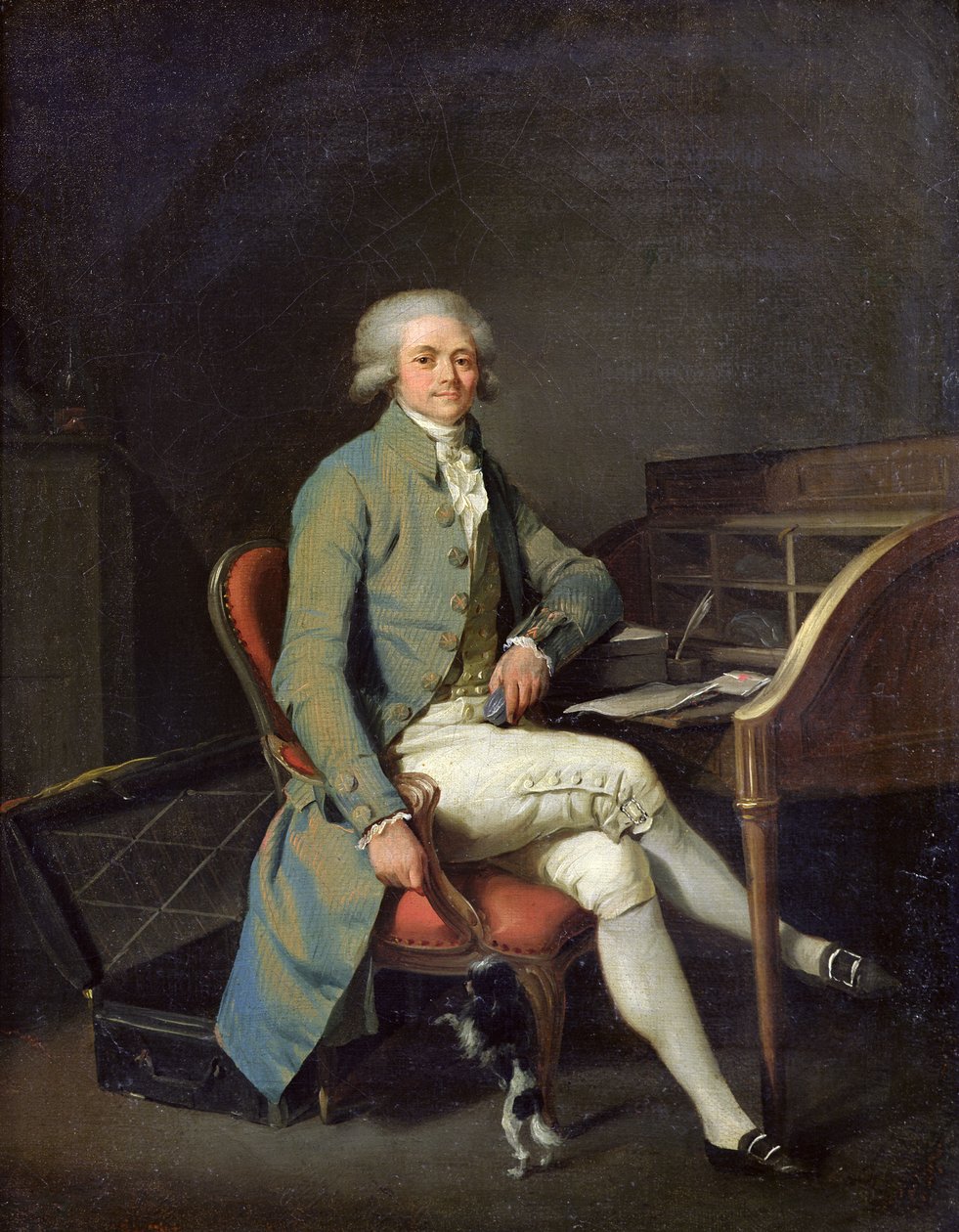 Maximilien de Robespierre (1758-94) alkotó: Louis Leopold Boilly
