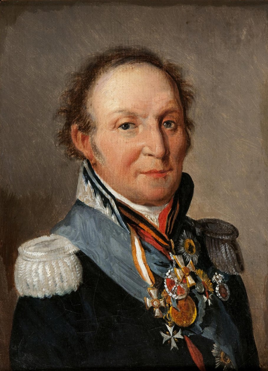 Ludwig Adolf Péter, Sayn-Wittgenstein-Ludwigsburg gróf tábornagy portréja 1769-1843 alkotó: Louis Leopold Boilly