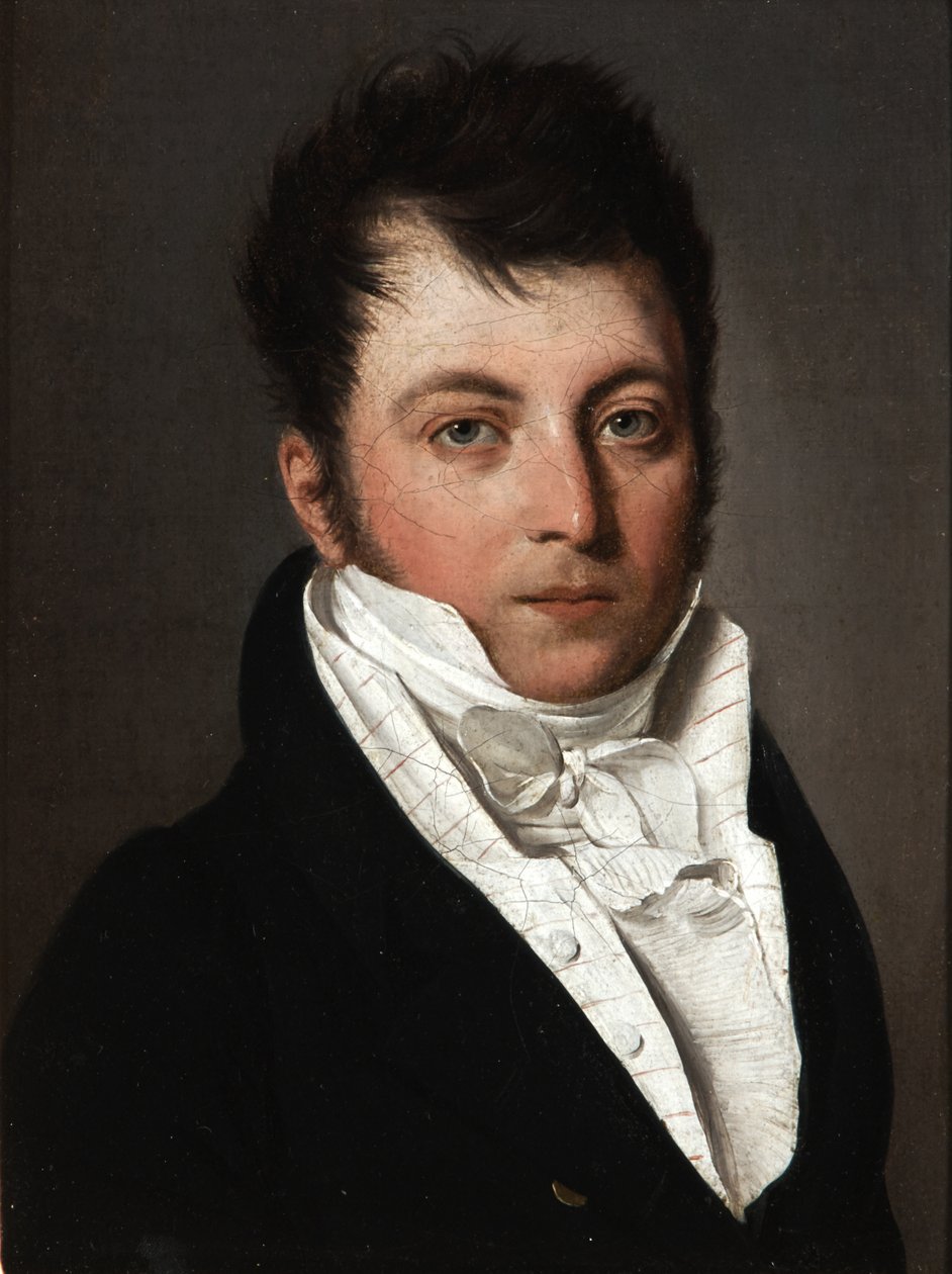 Férfi portréja alkotó: Louis Leopold Boilly