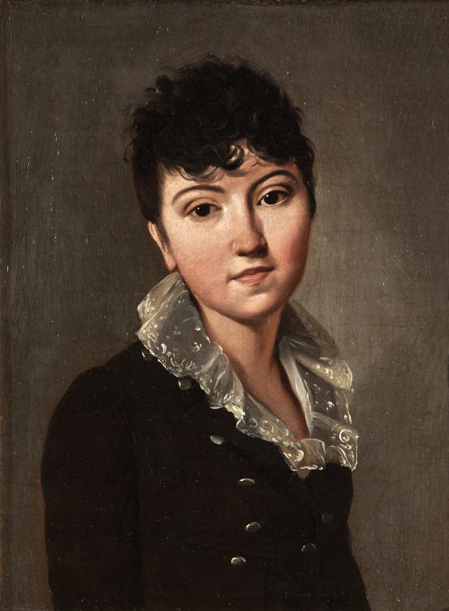 Egy nő portréja alkotó: Louis Leopold Boilly