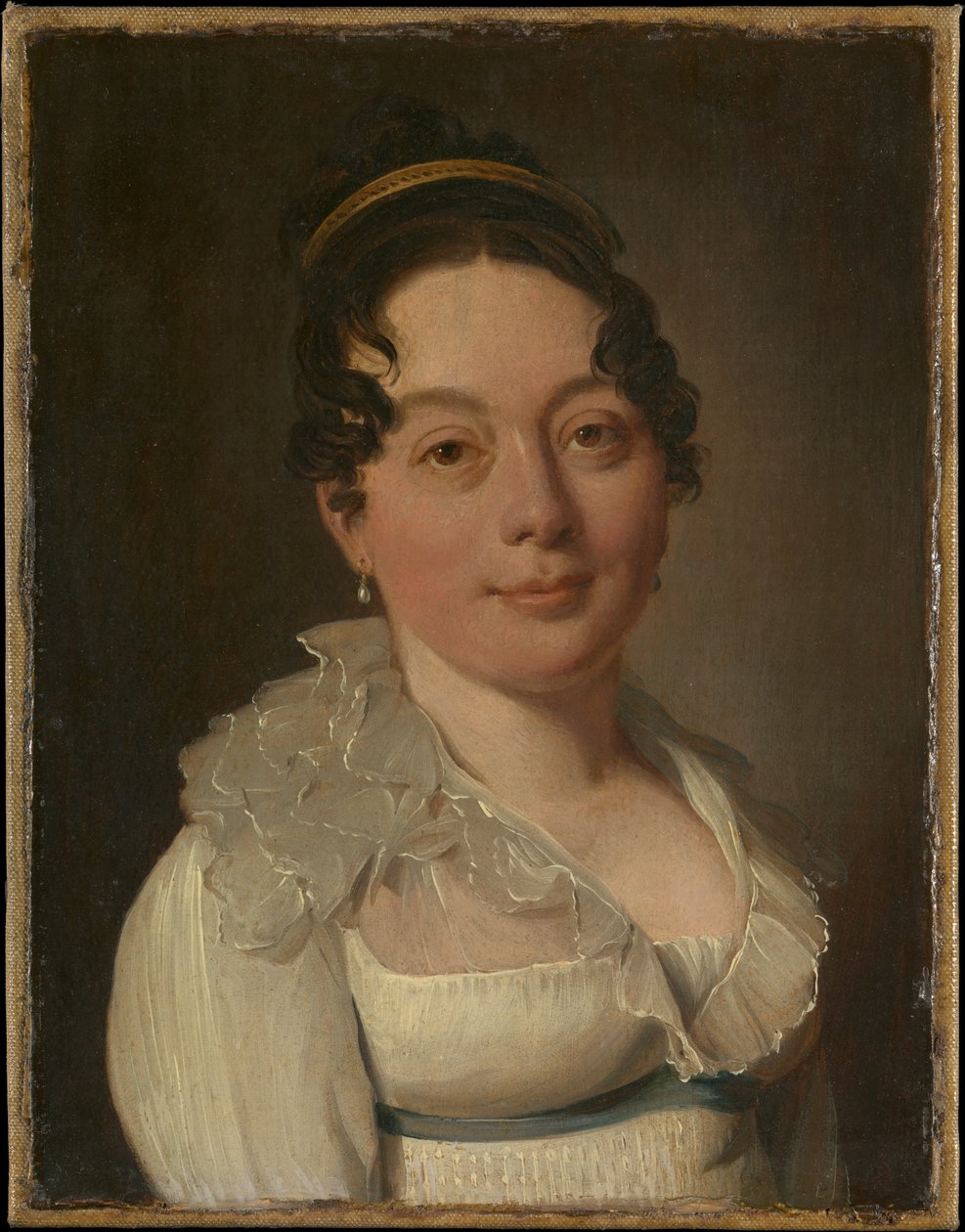 Női portré alkotó: Louis Leopold Boilly