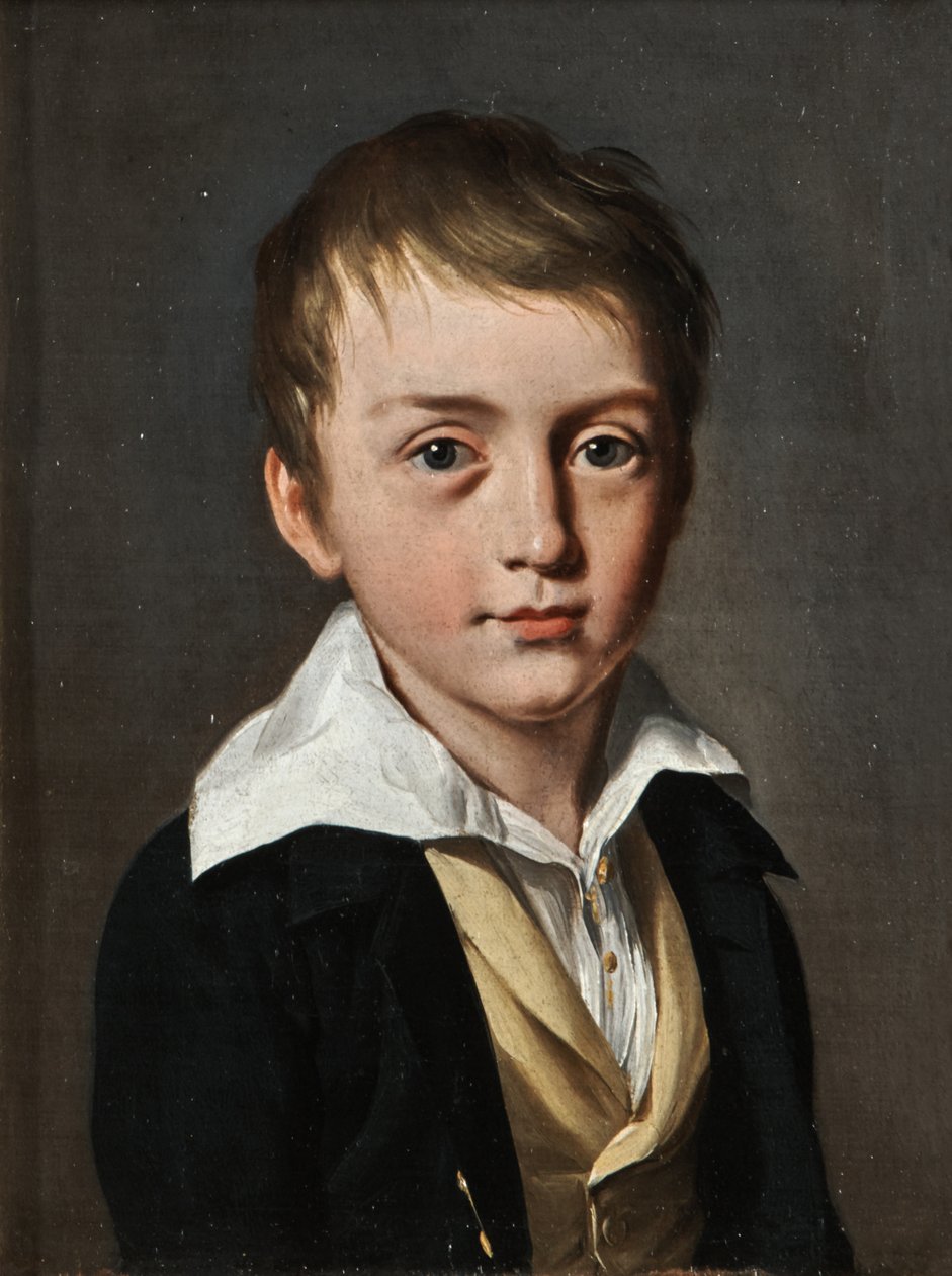 Egy fiatal fiú portréja alkotó: Louis Leopold Boilly