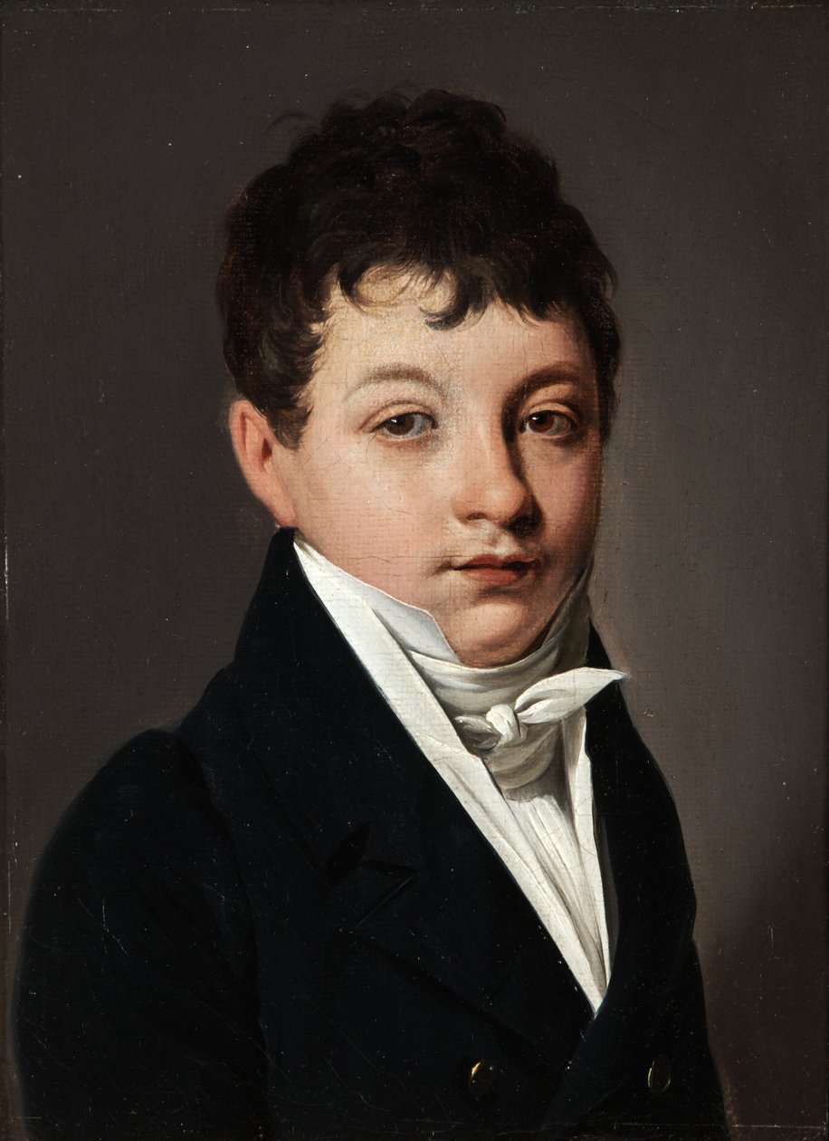 Egy fiatal fiú portréja alkotó: Louis Leopold Boilly