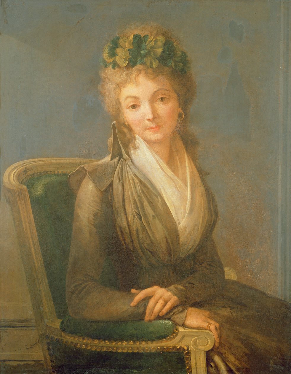 Portré feltehetően Lucile Desmoulins (1771-94) 1794 (olaj, vászon) alkotó: Louis Leopold Boilly