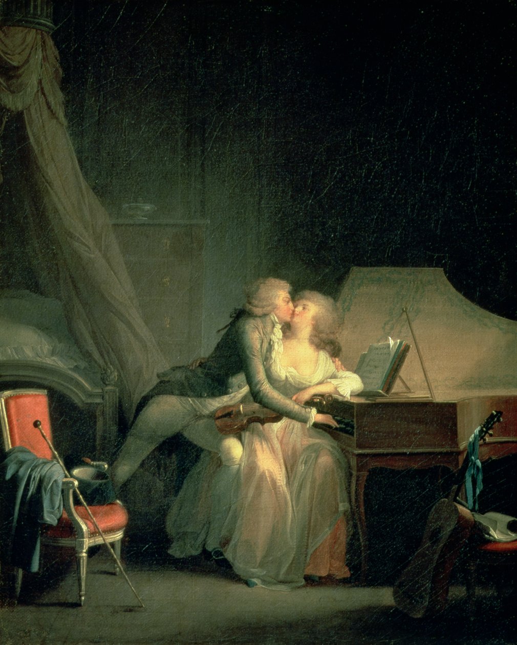 Prelúdium (olaj, vászon) alkotó: Louis Leopold Boilly