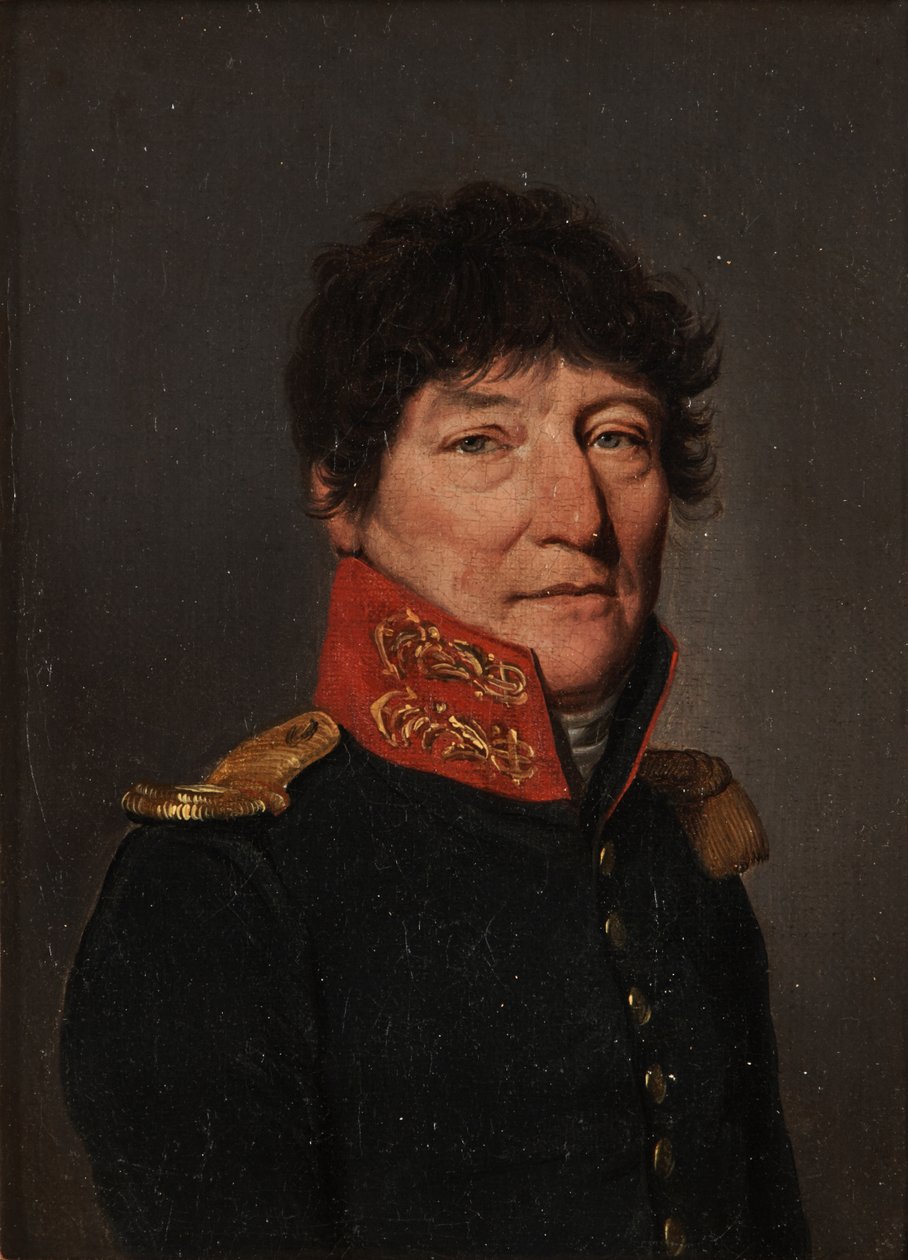 Louis de Joinville feltételezett portréja, egy fregattkapitány portréja alkotó: Louis Leopold Boilly