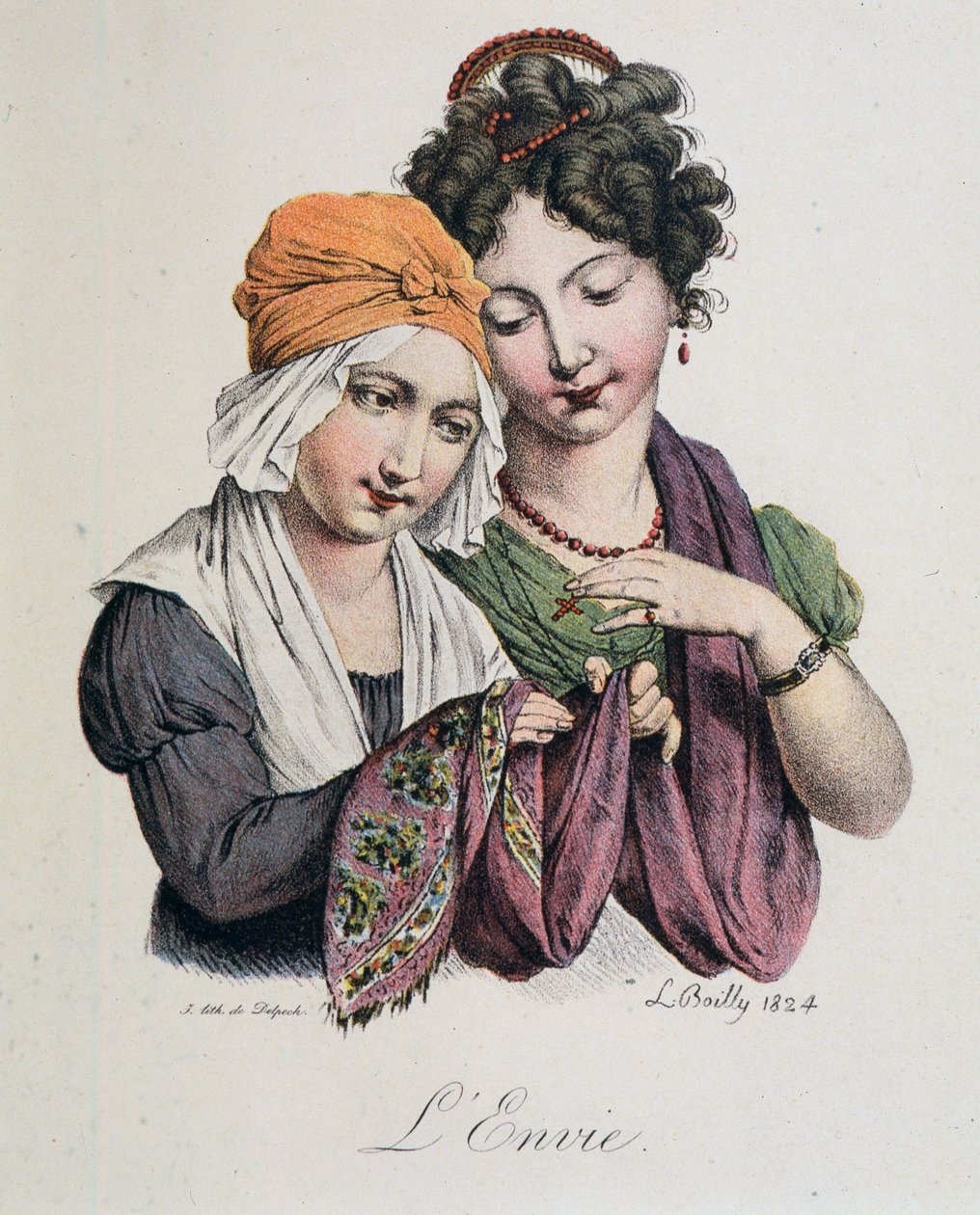 Seven Deadly Sins: Envy, Boilly alkotó: Louis Leopold Boilly