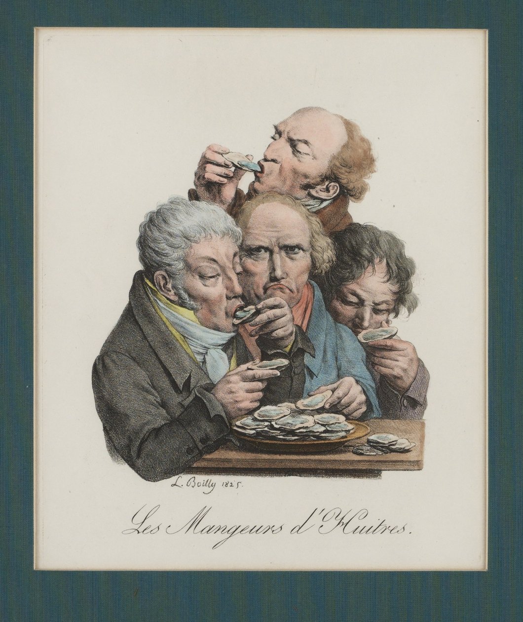 Lépő osztriga, 1825 alkotó: Louis Leopold Boilly