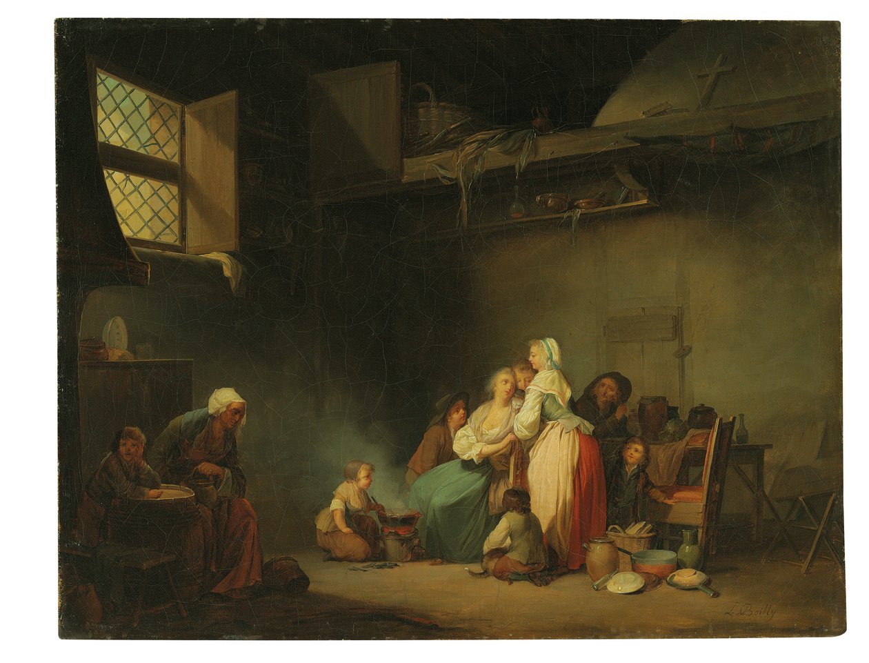 Leves a macskáknak alkotó: Louis Leopold Boilly