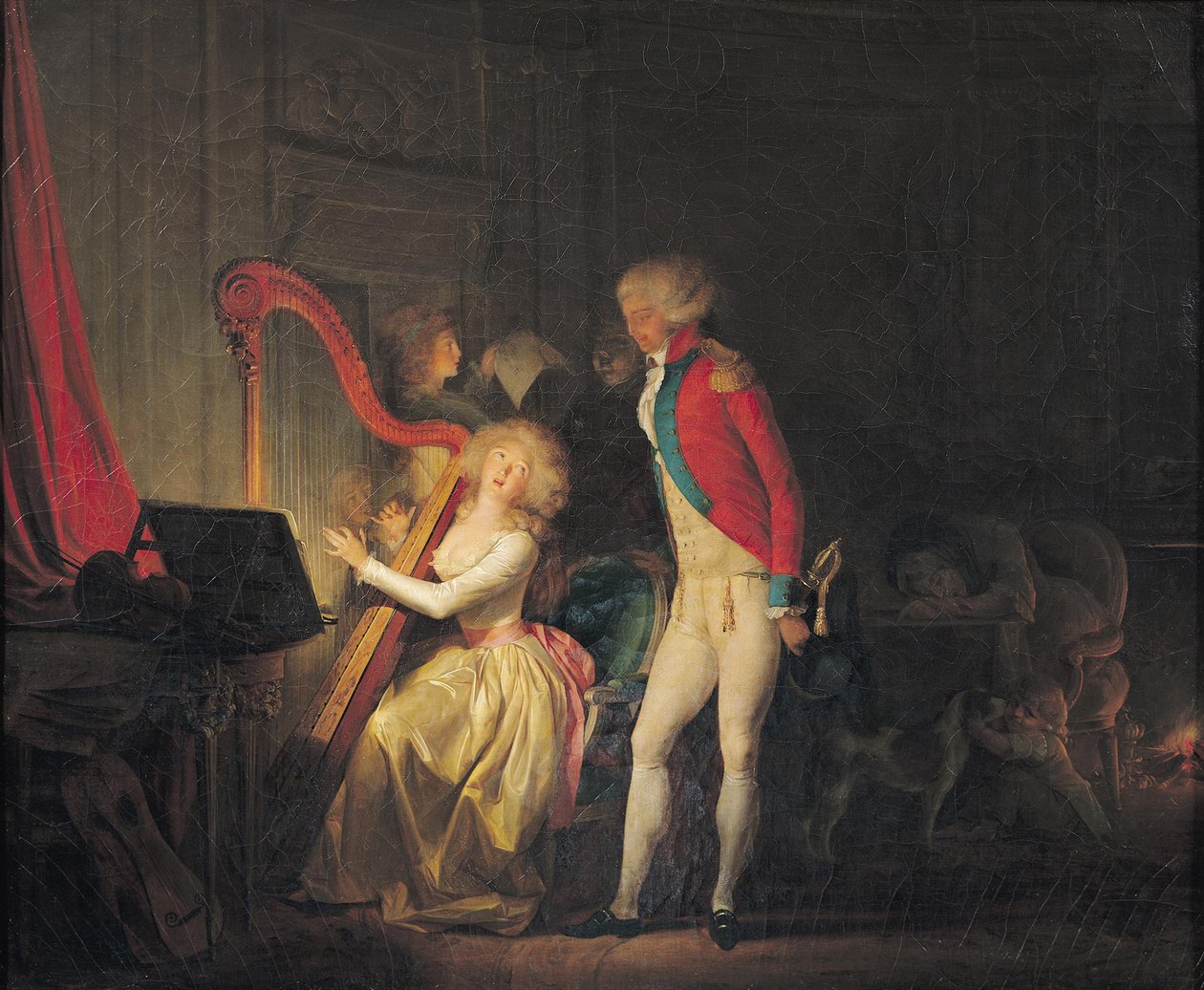A rögtönzött koncert, avagy a harmónia ára, 1790 alkotó: Louis Leopold Boilly