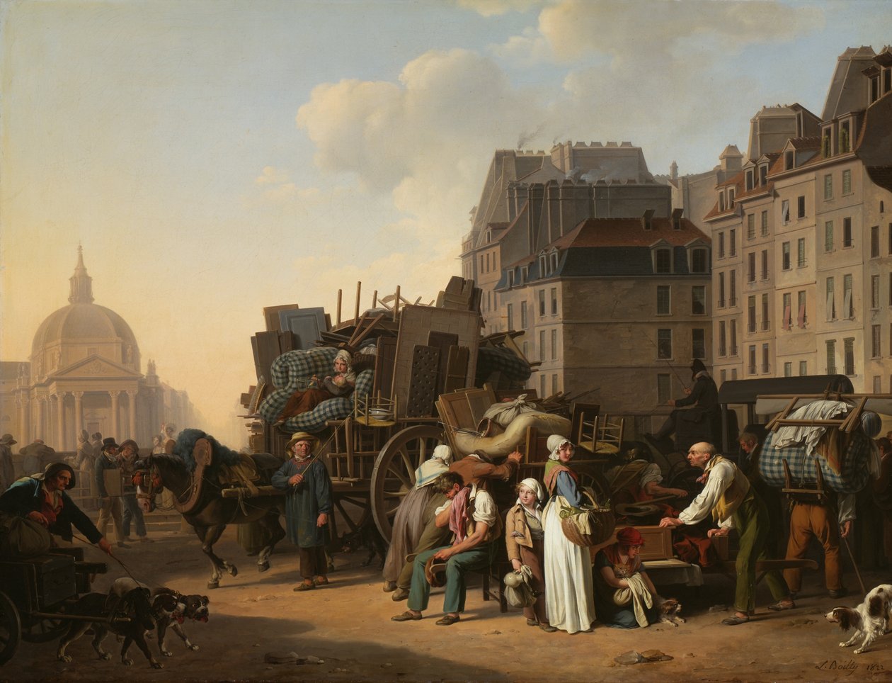 A Movings alkotó: Louis Leopold Boilly
