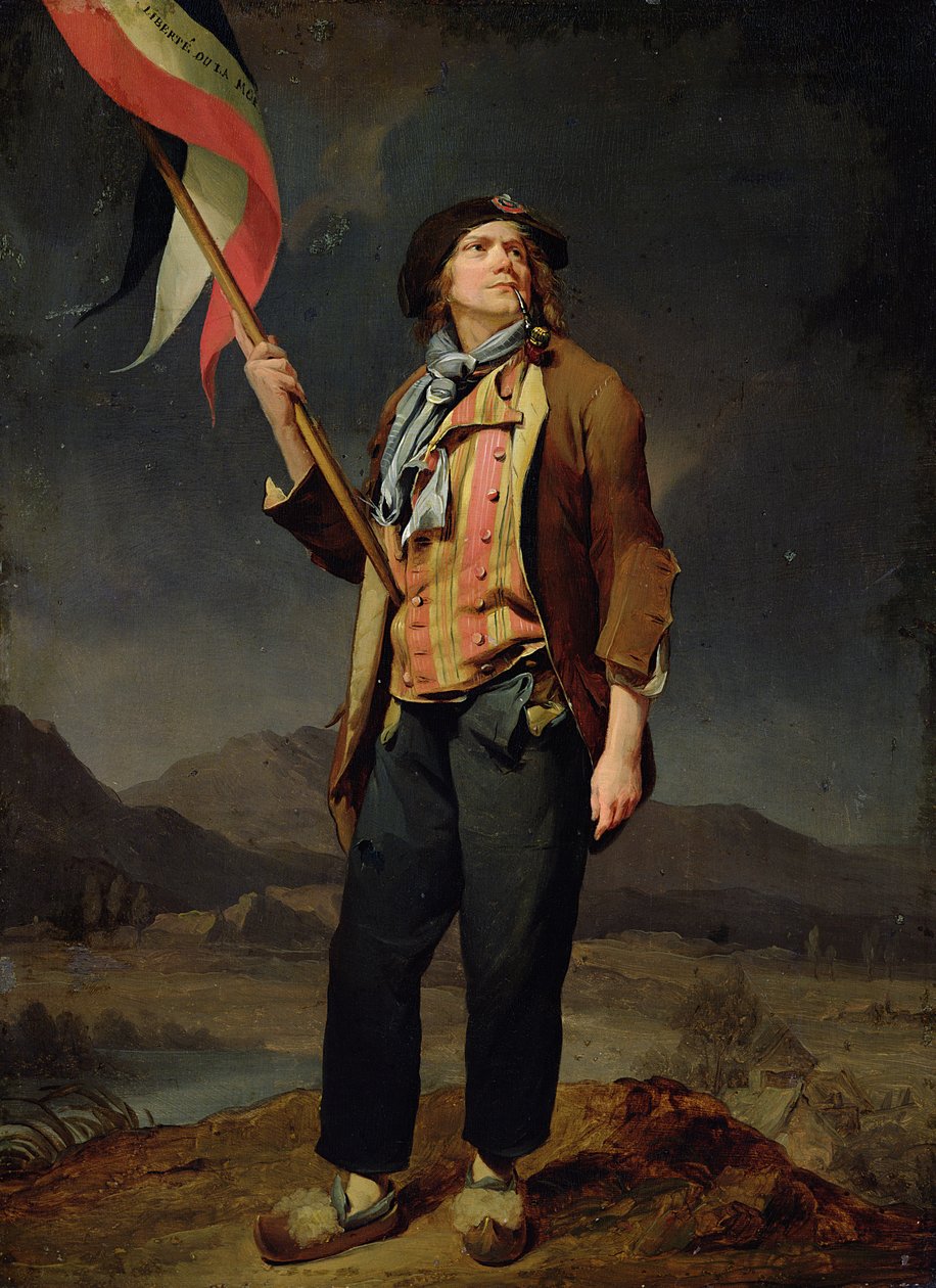 Az énekes Chenard, mint Sans-Culotte alkotó: Louis Leopold Boilly