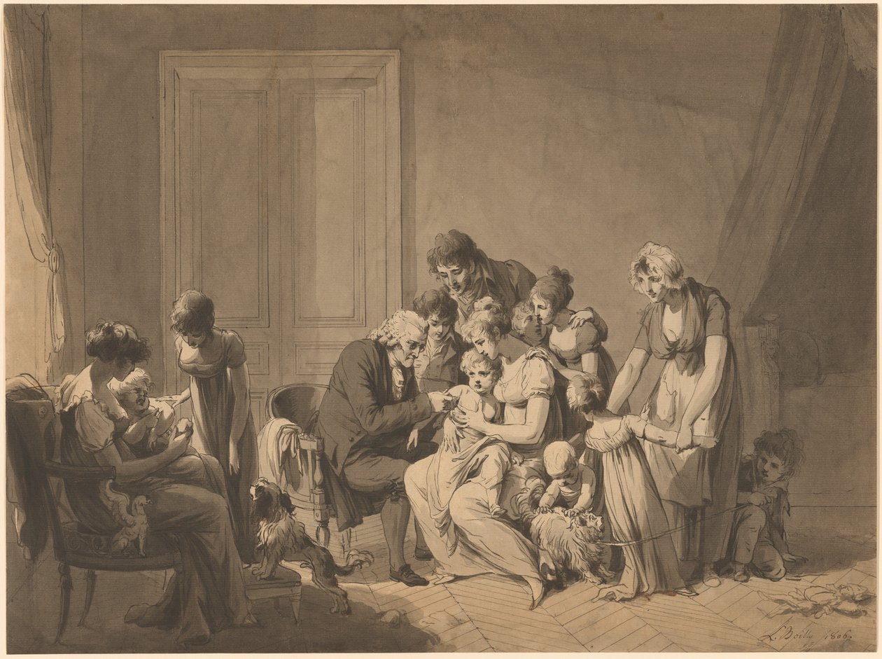 A vakcina alkotó: Louis Leopold Boilly