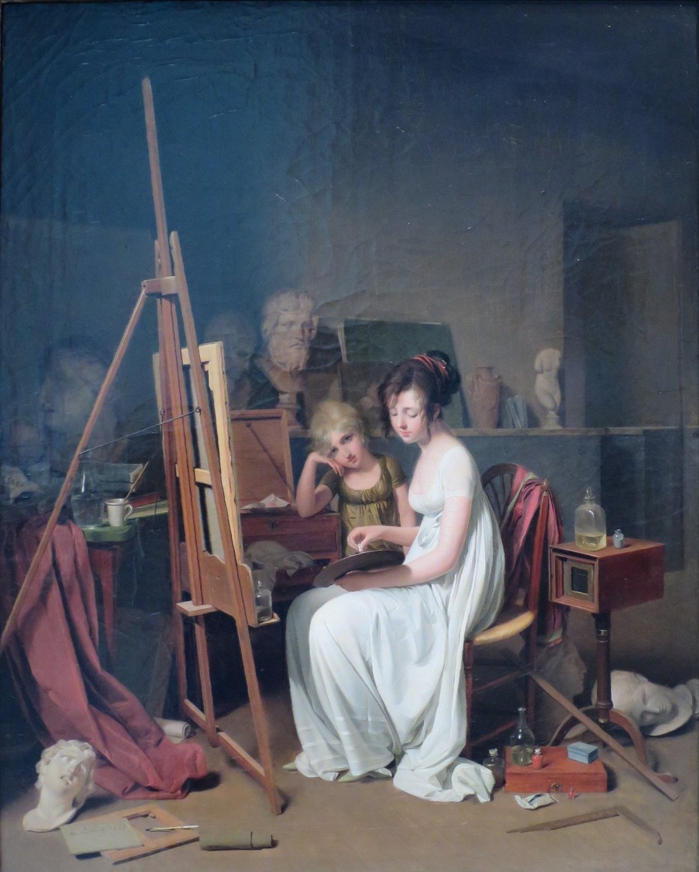 Művész műterme alkotó: Louis Leopold Boilly