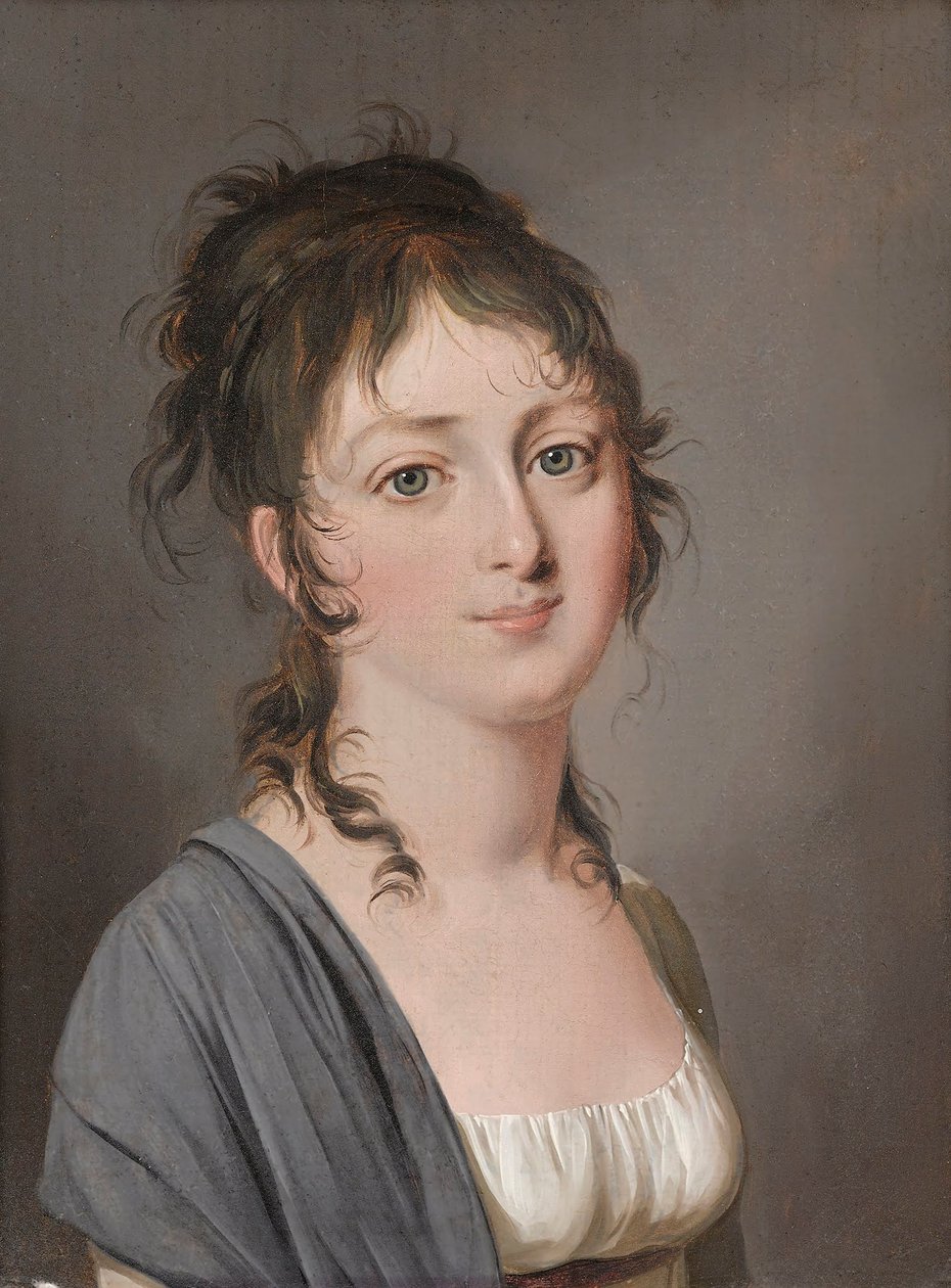Louis-Léopold Boilly - François de Sainte-Aldegonden grófnő portréja alkotó: Louis Leopold Boilly