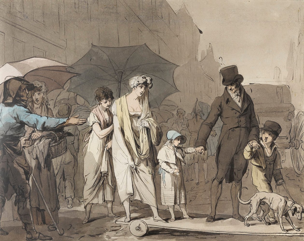 Louis-Léopold Boilly - Városi útdíj alkotó: Louis Leopold Boilly