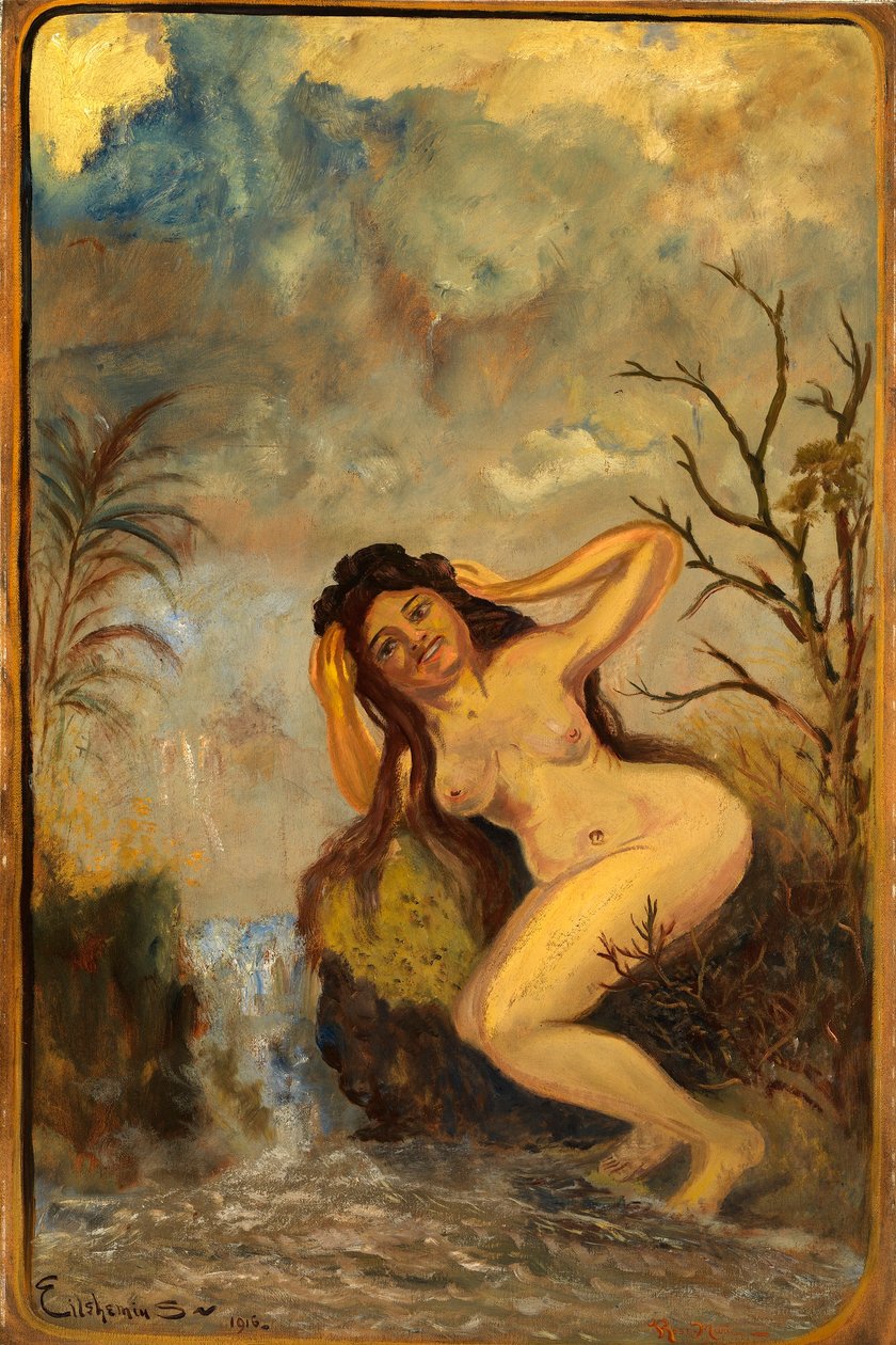 Rose Marie portréja alkotó: Louis M. Eilshemius