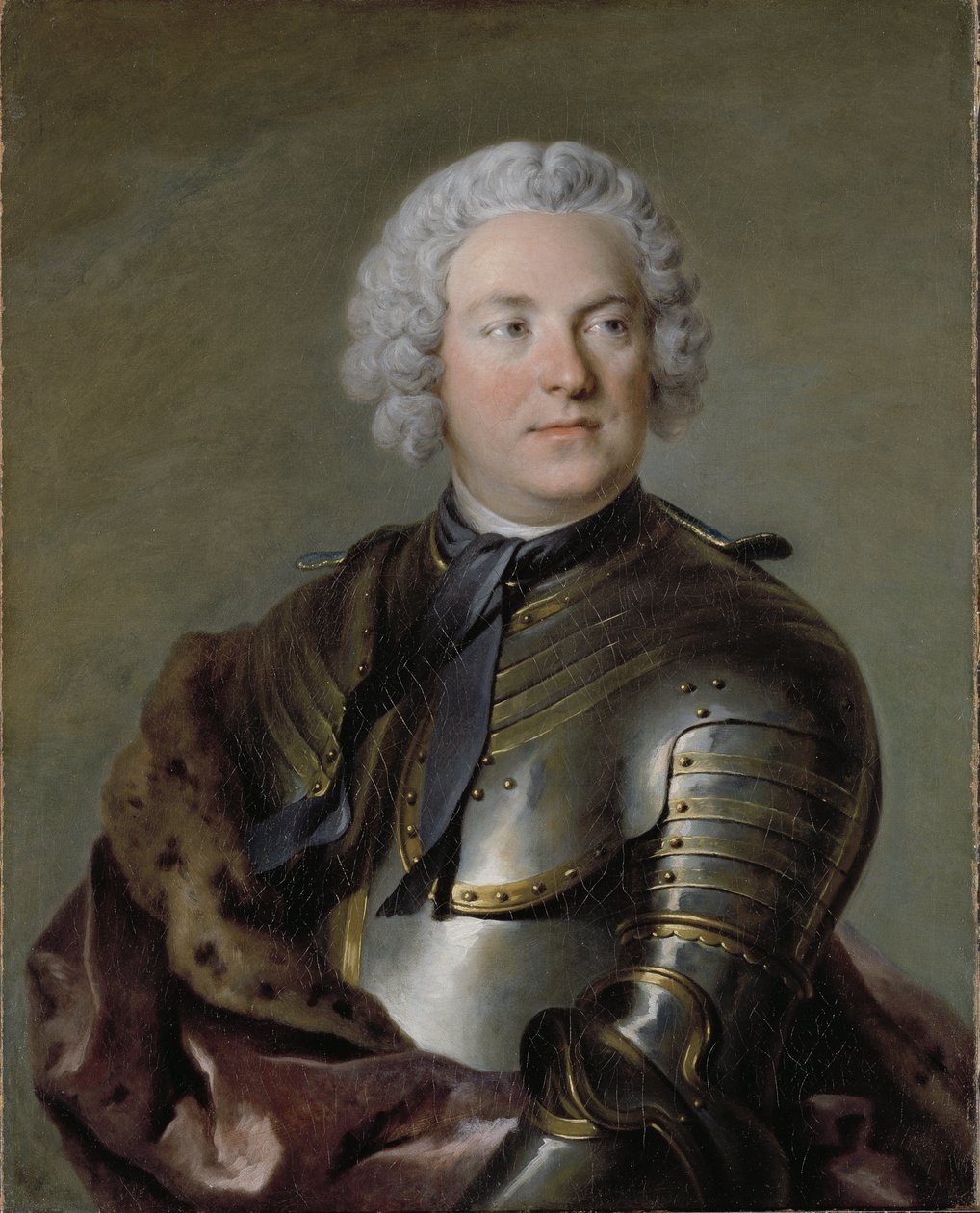 Charles Gustave de Tessin, svéd arisztokrata és politikus – Carl Gustaf Tessin (1695-1770) portréja, Tocque, Louis (1696-1772). olajfestmény alkotó: Louis Tocqué