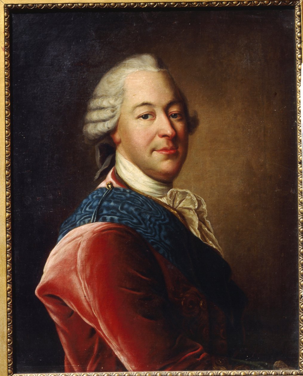 Mihail Illarionovics Voroncov gróf portréja (1714-1767) (M.I.Voroncov gróf portréja). Louis Tocque (1696-1772) festménye, olaj, vászon, 18. század közepe. francia művészet, rokokó művészet. Regionális Művészeti Múzeum, Szimferopol (Ukrajna) alkotó: Louis Tocqué