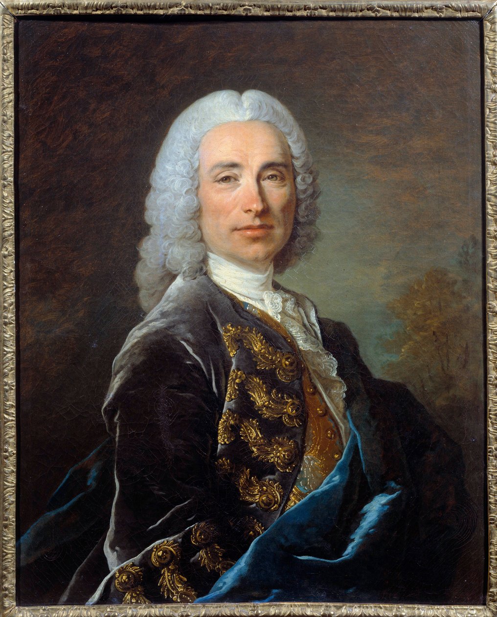Nicolas de Luker márki portréja Louis Tocque festménye (1696-1772) alkotó: Louis Tocqué