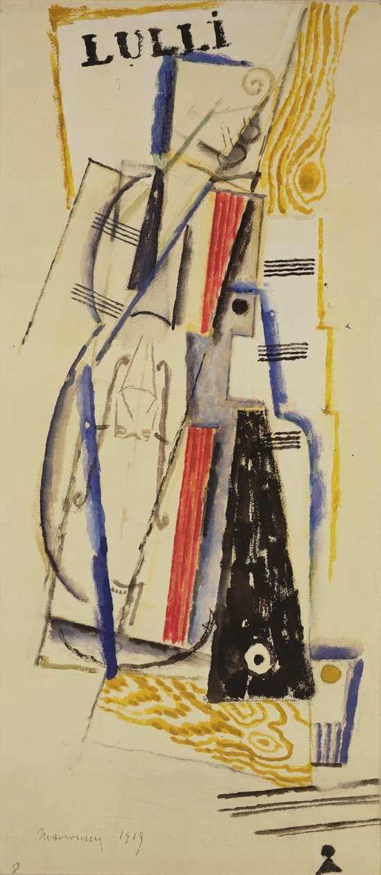 Absztrakt Lulli, 1919 alkotó: Louis Marcoussis