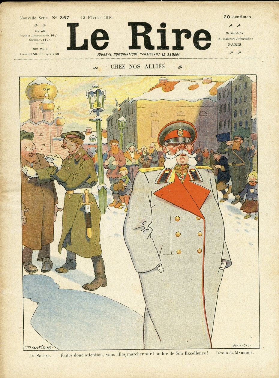 Illusztráció a Le Rire borítójához alkotó: Louis Marcoussis