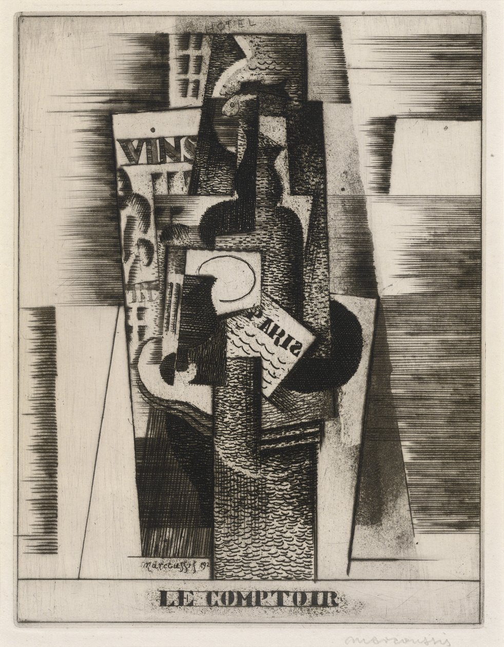 A bárban alkotó: Louis Marcoussis