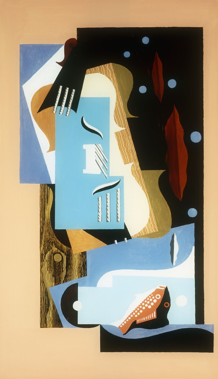Csendélet a Nagy Medvével; Nature Morte a la Grande Ourse, 1926 alkotó: Louis Marcoussis