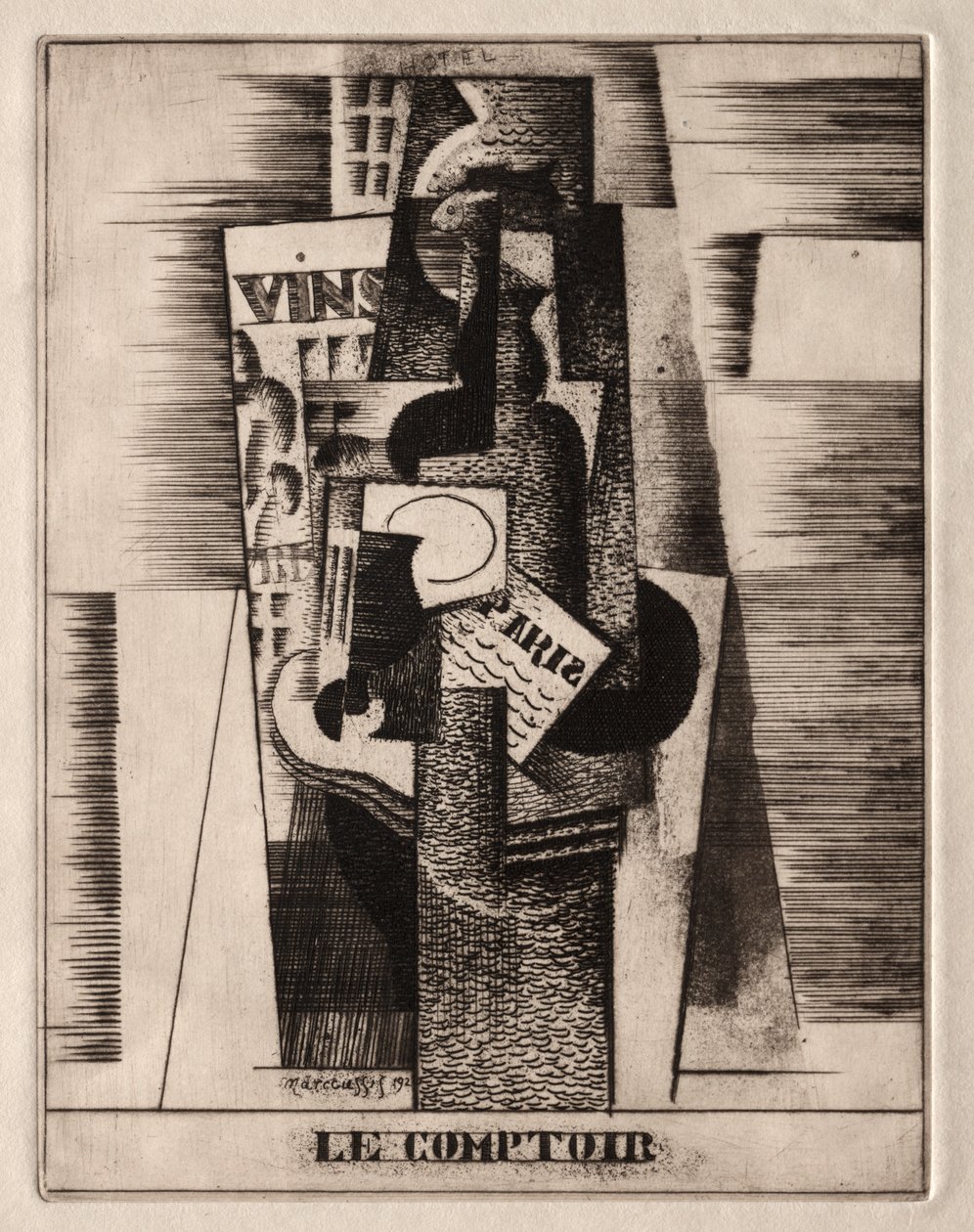 A bárban alkotó: Louis Marcoussis