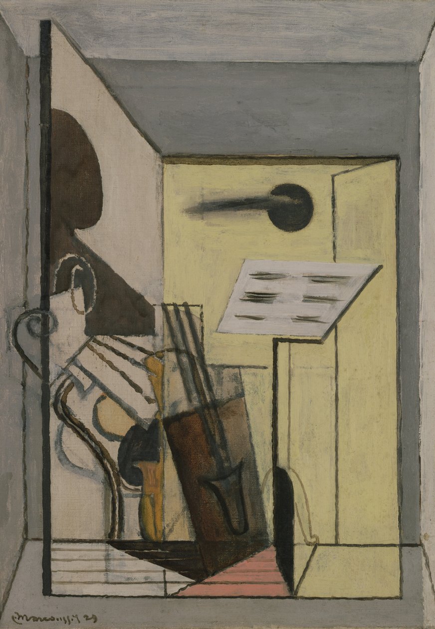 A pontozólap, 1929 alkotó: Louis Marcoussis