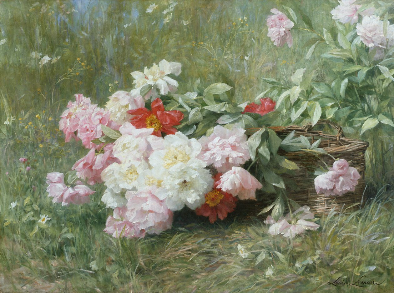 Frissen vágott virágok alkotó: Louis Marie Lemaire