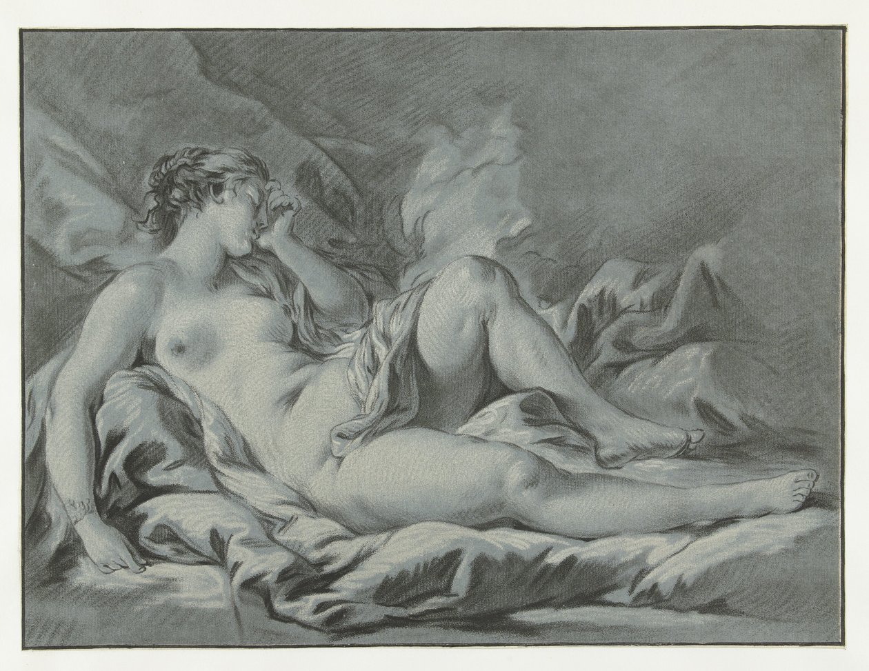 Slapende Vénusz Vénusz alvás alkotó: Louis Marin Bonnet