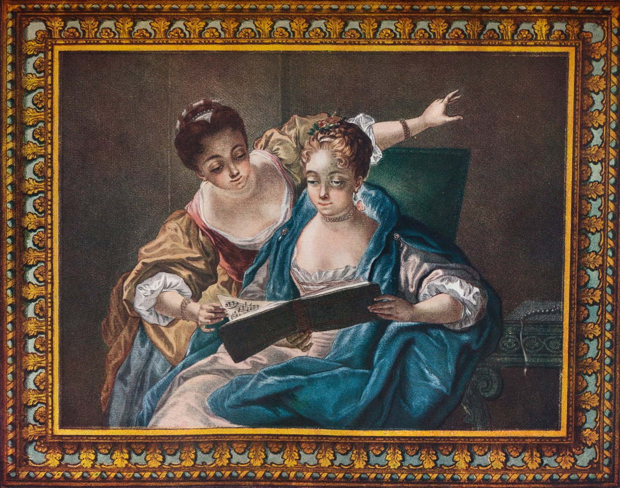 The Fine Muletioners, 1775. Művészek: Louis Marin Bonnet, JT Herbert Baily. alkotó: Louis Marin Bonnet