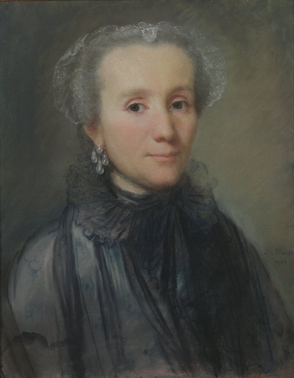 Lengyel nemességből származó női portré, 1776 alkotó: Louis Marteau