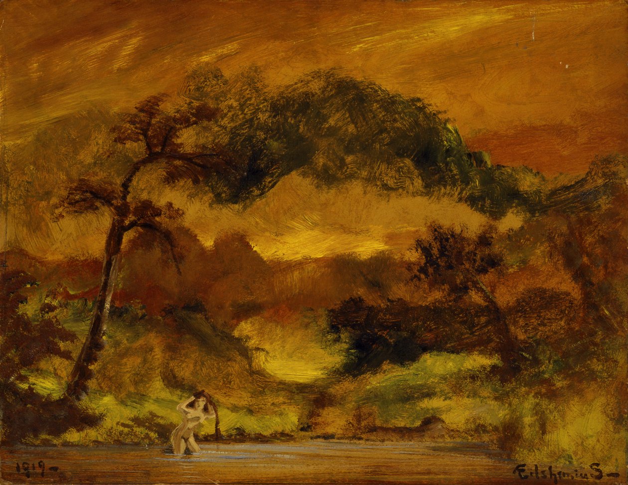 Kilógó ágak, 1919. alkotó: Louis Michel Eilshemius