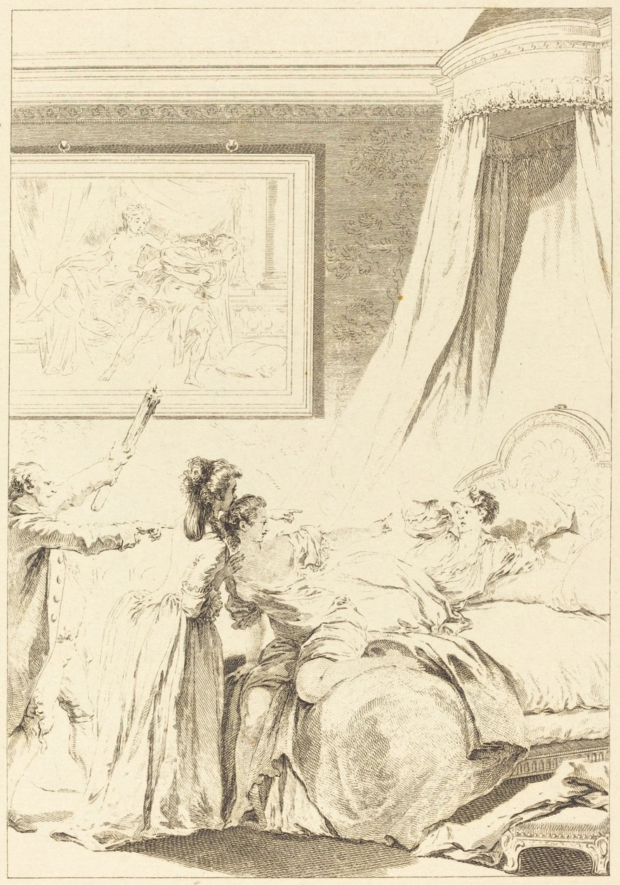Le gascon puni alkotó: Louis Michel Halbou and Antoine Jean Duclos after Jean Honoré Fragonard