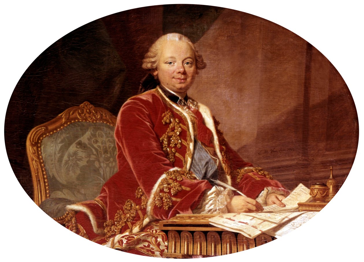 Etienne-Francois, Choiseul-Stainville hercege (1719-1785) alkotó: Louis Michel van Loo