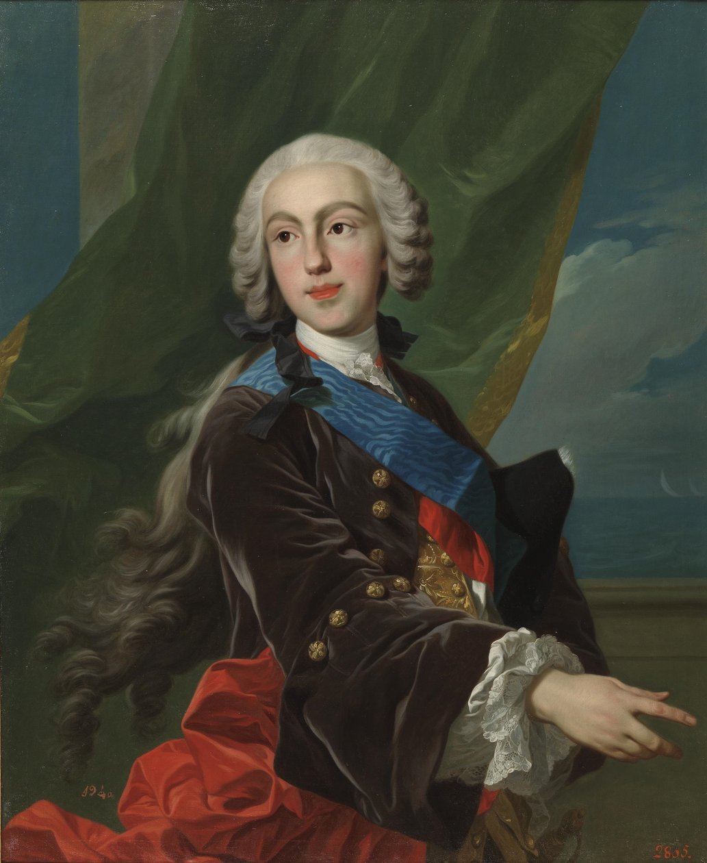 Felipe de Borbón y Farnesio, Spanyolország Infante és Párma hercege alkotó: Louis Michel van Loo