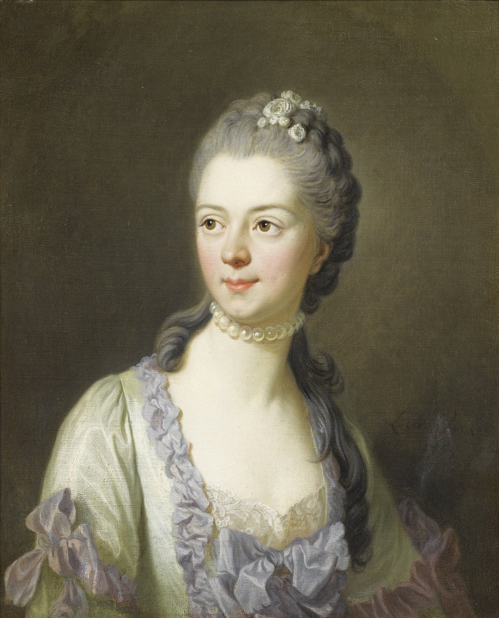 Jekaterina Dmitrievna Golicyna portréja 17201761, sz.: Cantemir, 1764 alkotó: Louis Michel van Loo