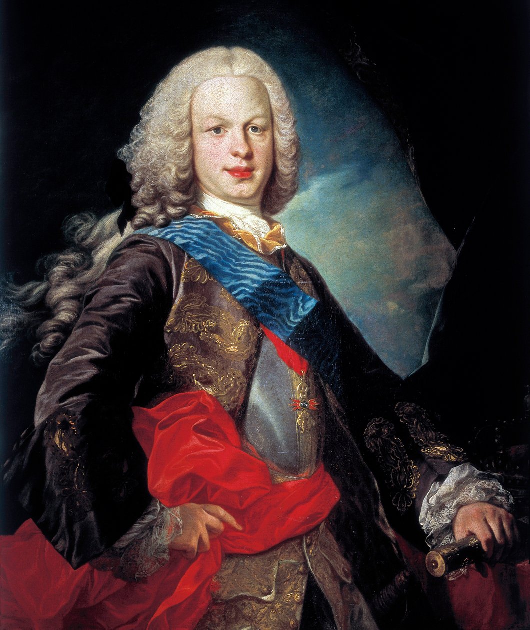 VI. Ferdinánd portréja (Fernando VI alkotó: Louis Michel van Loo