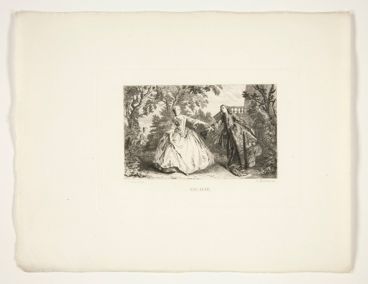 Nicaise alkotó: Louis Monzies