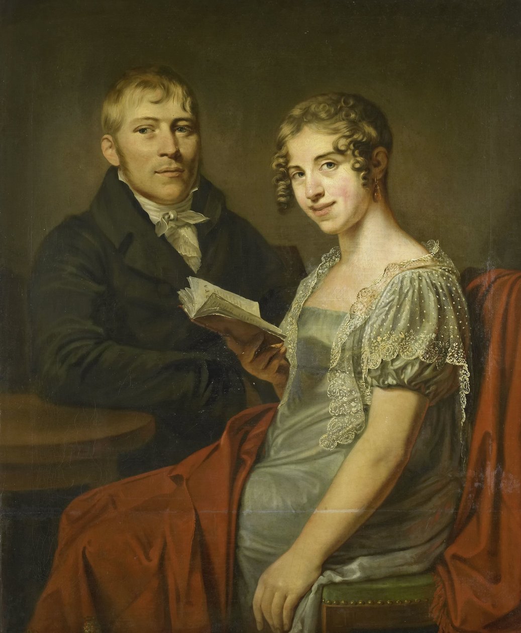 Hendrik Arend van den Brink (1783-1852) és felesége, Lucretia Johanna van de Poll (1790-1850) alkotó: Louis Moritz