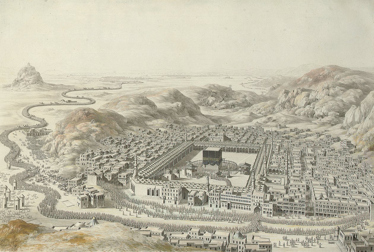Mekka, 1787 alkotó: Louis Nicolas de Lespinasse