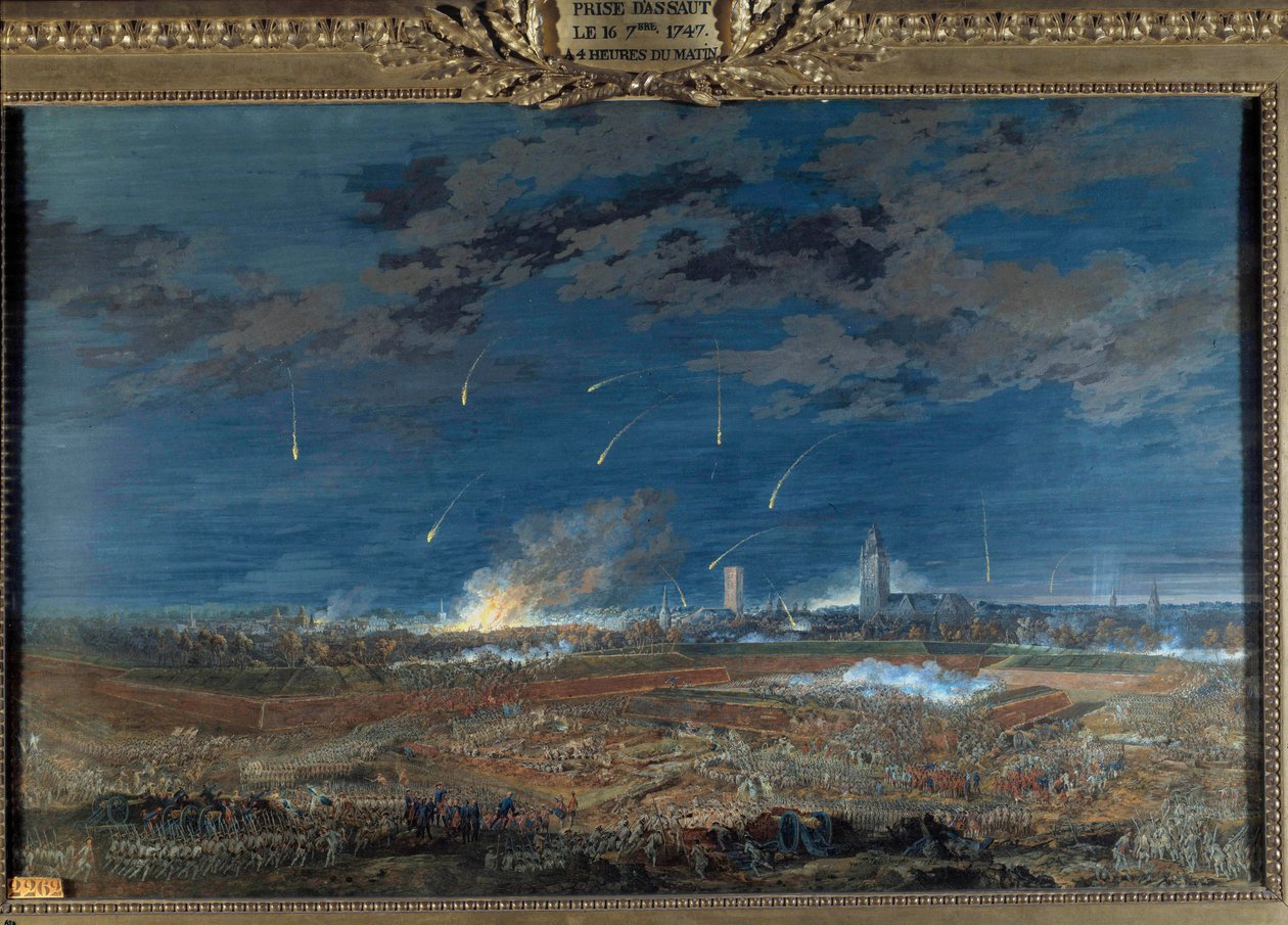 Berg Op Zoom vihara (Berg-Op-Zoom) szeptember 16-án alkotó: Louis Nicolas van Blarenberghe