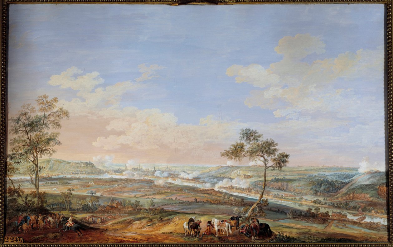 Az osztrák örökösödési háború alkotó: Louis Nicolas van Blarenberghe