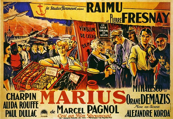 Marius plakát alkotó: Louis Ollier